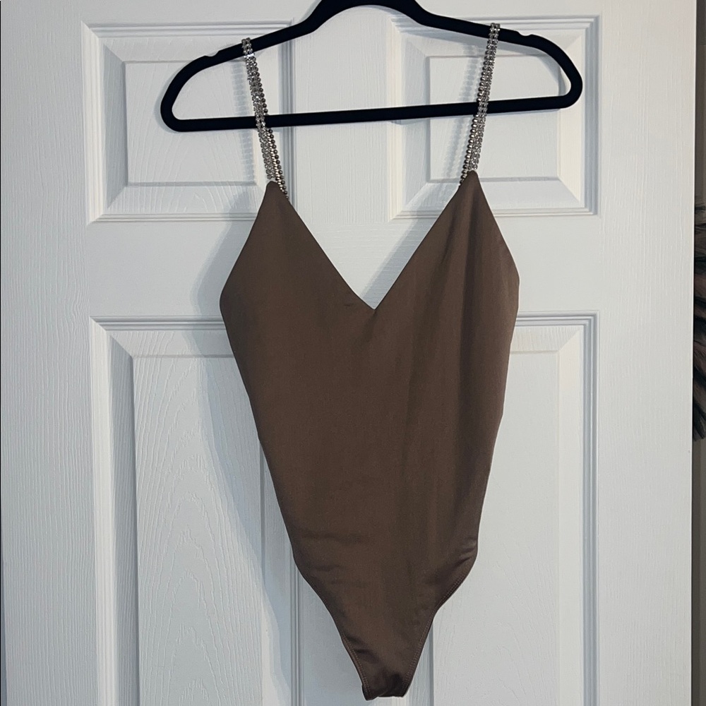 Forever 21 Brown Bodysuit